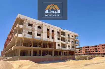 Apartment - 3 Bedrooms - 1 Bathroom for sale in Al Ahyaa District - Hurghada - Red Sea