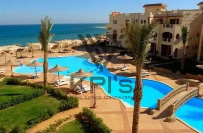 Chalet - 1 Bedroom - 1 Bathroom for sale in Lasirena Palm Beach - Al Ain Al Sokhna - Suez