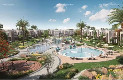 Townhouse - 3 Bedrooms - 4 Bathrooms for sale in Makadi Heights - Makadi Orascom Resort - Makadi - Hurghada - Red Sea