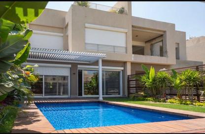 Townhouse - 4 Bedrooms - 4 Bathrooms for sale in Palm Hills Golf Extension - Al Wahat Road - 6 October City - Giza