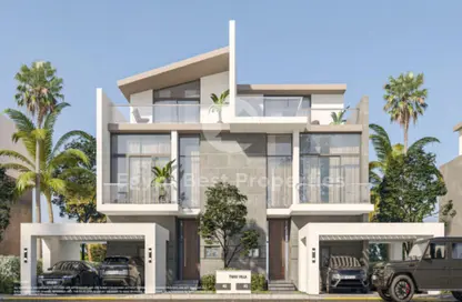 Townhouse - 3 Bedrooms - 4 Bathrooms for sale in Saada Compound - New Cairo City - Cairo