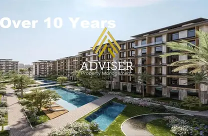 Apartment - 2 Bedrooms - 2 Bathrooms for sale in Jadie Residence - The 3rd Settlement - New Cairo City - Cairo