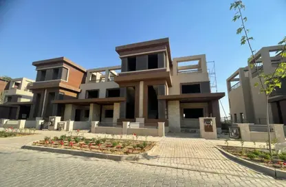 Townhouse - 3 Bedrooms - 4 Bathrooms for sale in New Giza - Cairo Alexandria Desert Road - 6 October City - Giza