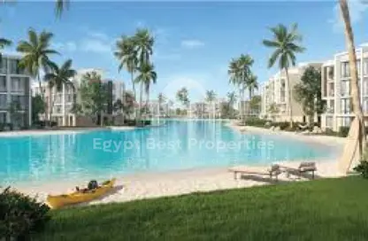 (بنتهاوس  (روف - غرفة نوم - 1 حمام للبيع في ازها الساحل الشمالي - راس الحكمة - الساحل الشمالي