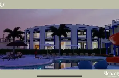 Chalet - 2 Bedrooms - 1 Bathroom for sale in Downtown - New Alamein City - Al Alamein - North Coast