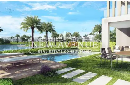 Chalet - 3 Bedrooms - 4 Bathrooms for sale in Hacienda Waters - Qesm Ad Dabaah - North Coast