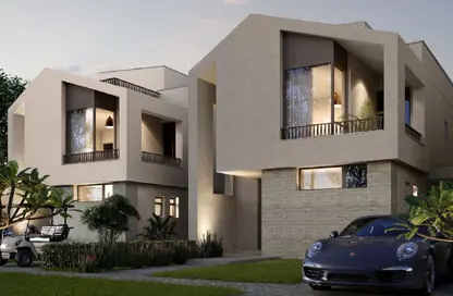 فيلا - 3 غرف نوم - 3 حمامات للبيع في كارمل - مدينة زايد الجديدة - الشيخ زايد - الجيزة