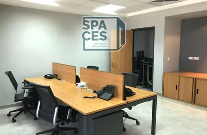 Office Space - Studio - 1 Bathroom for rent in Bank Center Street - South Teseen St. - The 5th Settlement - New Cairo City - Cairo