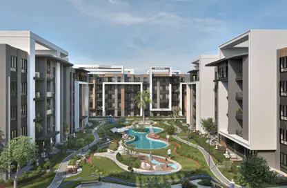 Apartment - 2 Bedrooms - 1 Bathroom for sale in ZAT - Hadayek October - 6 October City - Giza