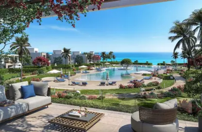 Chalet - 2 Bedrooms - 2 Bathrooms for sale in Seashore - Ras Al Hekma - North Coast Chalet - 2 Bedrooms - 2 Bathrooms for sale in Seashore - Ras Al Hekma - North Coast