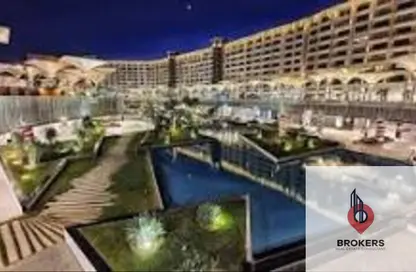 Apartment - 1 Bedroom - 1 Bathroom for sale in Porto New Cairo - 5th Settlement Compounds - The 5th Settlement - New Cairo City - Cairo