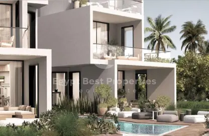 Chalet - 2 Bedrooms - 2 Bathrooms for sale in The Med - Ras Al Hekma - North Coast