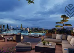 Hotel Apartment - 1 Bedroom - 2 Bathrooms for sale in Nile Business City - Downtown Area - New Capital City - Cairo