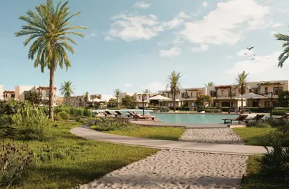 Townhouse - 3 Bedrooms - 3 Bathrooms for sale in Ramla Lakeside - Qesm Ad Dabaah - North Coast