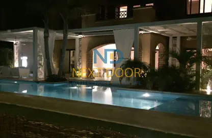 Villa - 7 Bedrooms - 5 Bathrooms for rent in Marassi - Sidi Abdel Rahman - North Coast