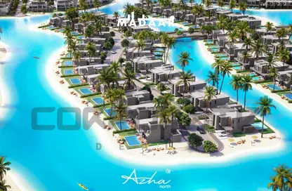 Twin House - 3 Bedrooms - 4 Bathrooms for sale in Azha North - Ras Al Hekma - North Coast