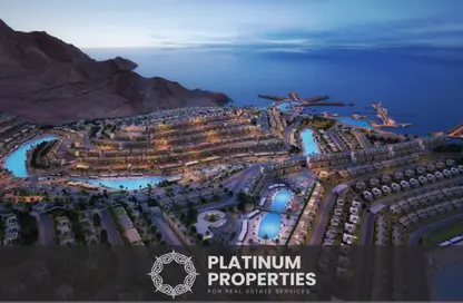 Chalet - 2 Bedrooms - 2 Bathrooms for sale in IL Monte Galala - Al Ain Al Sokhna - Suez
