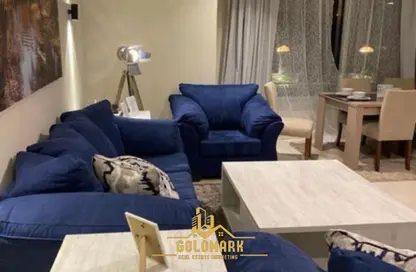 شقة - 2 غرف نوم - 2 حمامات للايجار في ذا فيلدج - المستثمرين الجنوبية - مدينة القاهرة الجديدة - القاهرة