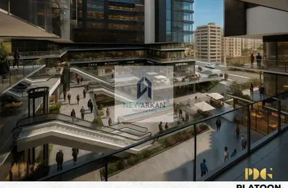 Retail - Studio - 1 Bathroom for sale in Central Axis - 5th District - 6 October City - Giza