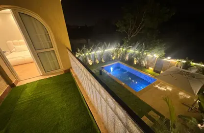 Twin House - 4 Bedrooms - 3 Bathrooms for rent in Privado - Madinaty - Cairo