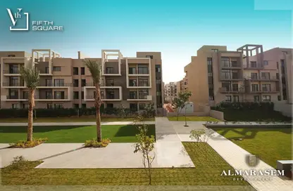 شقة - 3 غرف نوم - 2 حمامات للايجار في مون ريزيدنس - فيفث سكوير - التجمع الخامس - مدينة القاهرة الجديدة - القاهرة