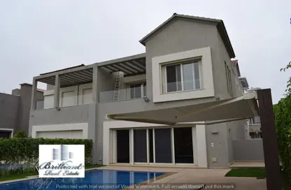 Villa - 4 Bedrooms - 4 Bathrooms for rent in Lake View - 5th Settlement Compounds - The 5th Settlement - New Cairo City - Cairo
