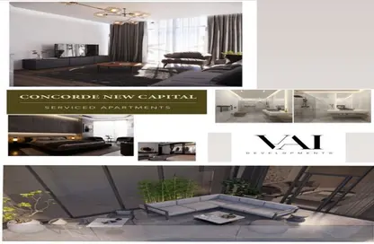 Hotel Apartment - 1 Bedroom - 1 Bathroom for sale in 4T1 - Downtown Area - New Capital City - Cairo Hotel Apartment - 1 Bedroom - 1 Bathroom for sale in 4T1 - Downtown Area - New Capital City - Cairo