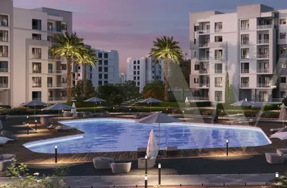 Apartment - 2 Bedrooms - 1 Bathroom for sale in Janna 1 - Sheikh Zayed Compounds - Sheikh Zayed City - Giza