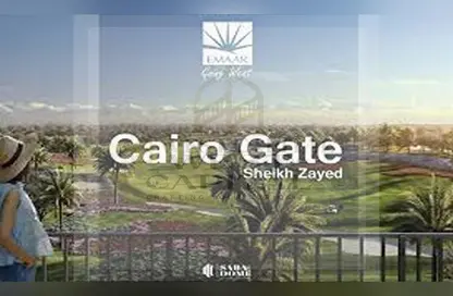 Apartment - 2 Bedrooms - 2 Bathrooms for sale in Eden - Cairo Gate - Sheikh Zayed Compounds - Sheikh Zayed City - Giza