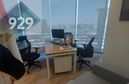 Office Space - Studio - 2 Bathrooms for rent in Cairo Capital Center - North Teseen St. - The 5th Settlement - New Cairo City - Cairo