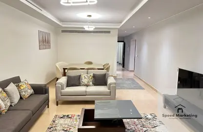 شقة - 2 غرف نوم - 3 حمامات للايجار في كايرو فيستيفال سيتى - المستثمرين الشمالية - مدينة القاهرة الجديدة - القاهرة