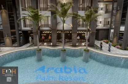 Apartment - 2 Bedrooms - 1 Bathroom for sale in Arabia Area - Hurghada - Red Sea