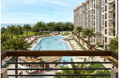 Chalet - 1 Bedroom - 1 Bathroom for sale in New Maamoura - Markaz Al Hamam - North Coast