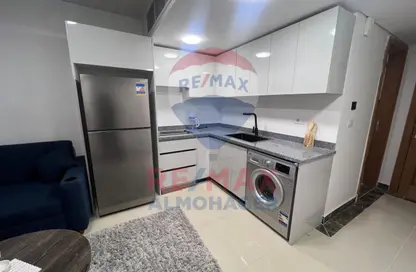 Apartment - Studio - 1 Bathroom for rent in Porto New Cairo - 5th Settlement Compounds - The 5th Settlement - New Cairo City - Cairo