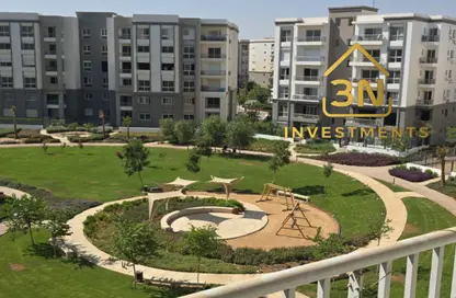 Apartment - 3 Bedrooms - 3 Bathrooms for rent in Garden Residence - Hyde Park - New Cairo City - Cairo