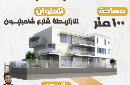 Apartment - 3 Bedrooms - 1 Bathroom for sale in Champollion St. - Azarita - Hay Wasat - Alexandria