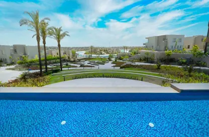 Chalet - 2 Bedrooms - 2 Bathrooms for sale in Azha - Al Ain Al Sokhna - Suez