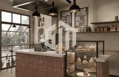 Shop - Studio - 2 Bathrooms for rent in V90 - North Teseen St. - The 5th Settlement - New Cairo City - Cairo