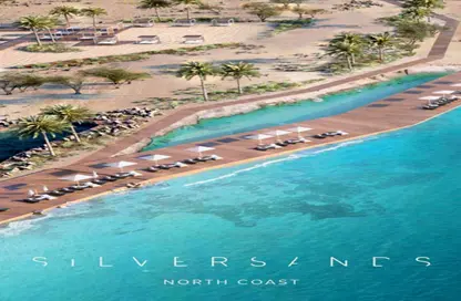 Chalet - 2 Bedrooms - 2 Bathrooms for sale in Silver Sands - Qesm Marsa Matrouh - North Coast
