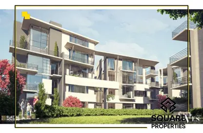 Apartment - 1 Bedroom - 2 Bathrooms for sale in West Leaves - 1st District - 6 October City - Giza