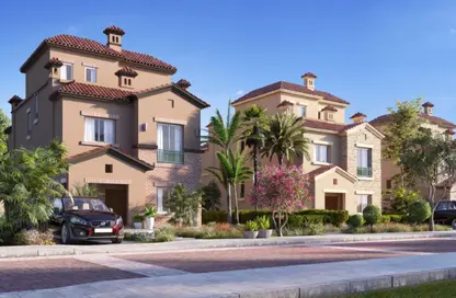 Townhouse - 4 Bedrooms - 4 Bathrooms for sale in La Vista City - New Capital Compounds - New Capital City - Cairo
