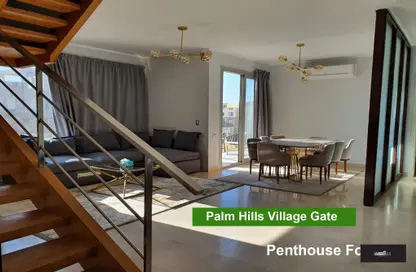 Penthouse - 3 Bedrooms - 2 Bathrooms for rent in Palm Hills Village Gate - South Investors Area - New Cairo City - Cairo