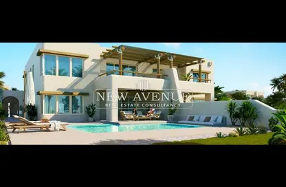 Chalet - 2 Bedrooms - 2 Bathrooms for sale in Hacienda West - Ras Al Hekma - North Coast