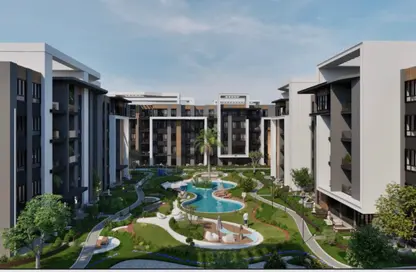 Apartment - 3 Bedrooms - 3 Bathrooms for sale in ZAT - Hadayek October - 6 October City - Giza