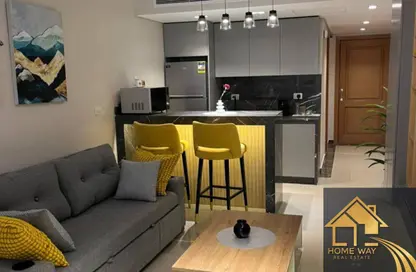 Apartment - 1 Bedroom - 1 Bathroom for rent in Porto New Cairo - 5th Settlement Compounds - The 5th Settlement - New Cairo City - Cairo