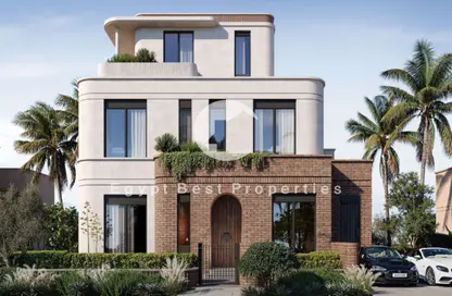 Apartment - 3 Bedrooms - 4 Bathrooms for sale in Crescent Walk - 5th Settlement Compounds - The 5th Settlement - New Cairo City - Cairo