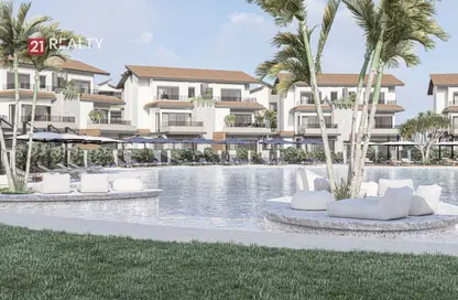 Apartment - 2 Bedrooms - 2 Bathrooms for sale in Magawish - Hurghada - Red Sea