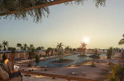 Chalet - 2 Bedrooms - 2 Bathrooms for sale in Hacienda Waters - Qesm Ad Dabaah - North Coast