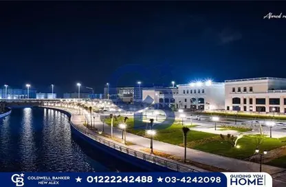 شقة - 2 غرف نوم - 1 حمام للبيع في الحي اللاتيني - مدينة العلمين الجديدة - العلمين - الساحل الشمالي