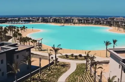 منزل مزدوج - 4 غرف نوم - 4 حمامات للبيع في سوان ليك الساحل الشمالي - قسم الضبعة - الساحل الشمالي